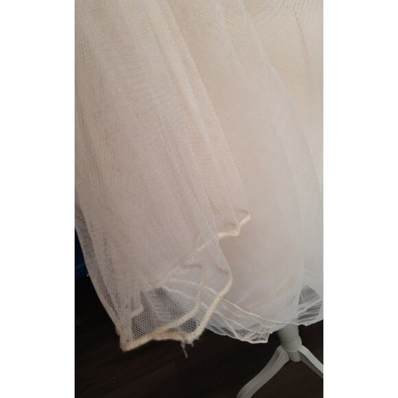 Altard State Coquette lace fairycore dress sz S cream tiered Renaissance romance - Picture 11 of 11